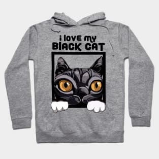 My Lovely Black Cat Hoodie